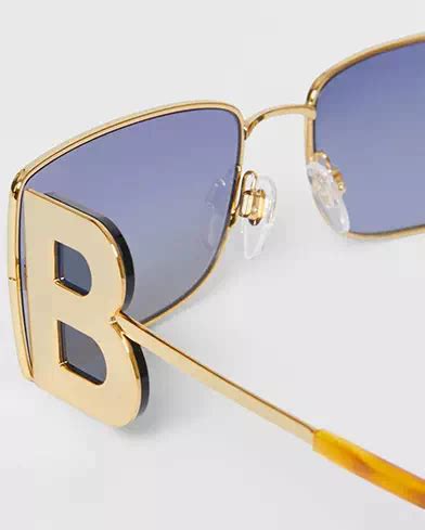 Burberry BE4439 Dark Havana Sunglasses .